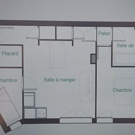 Spacieux Appartement T2 & Cabine Les Angles  Dış mekan fotoğraf
